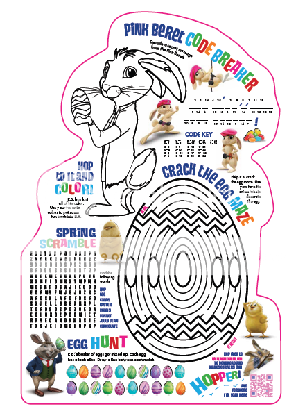 HOP Activity Sheet | SpanglishBaby